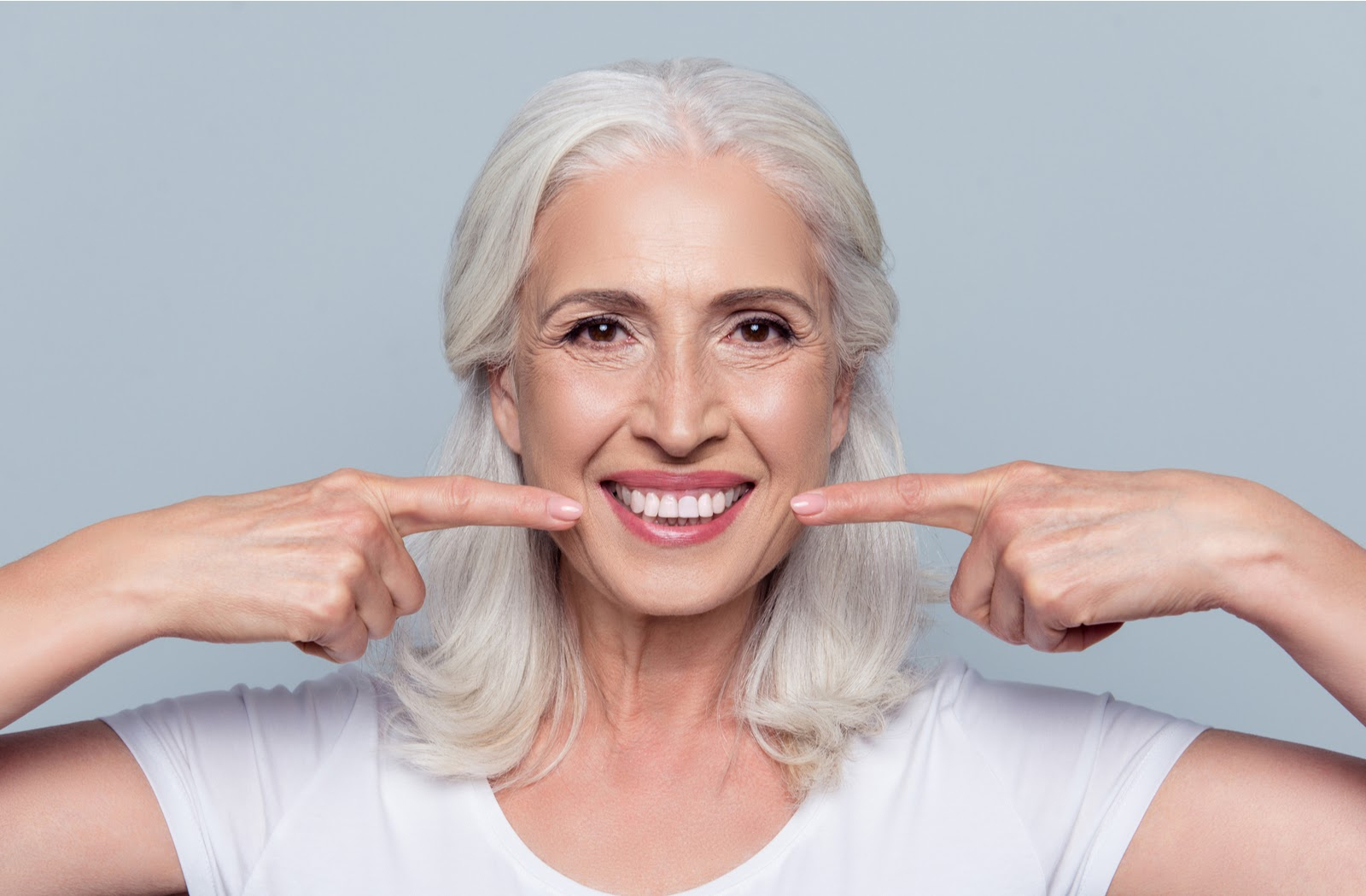 Dentist consultation with patient